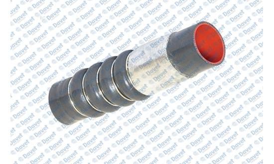 RAP-16191 İntercooler Hava Hortumu Silikonlu ( Ford   Fiesta 1.6tdci 08- ) Peugeot   206-307-1007-Bipper 1.4 Hdi 02- Citroen   C2-C3-Nemo 1.4